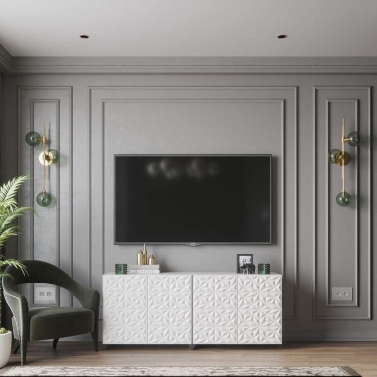 TV duvarı panel kaplama